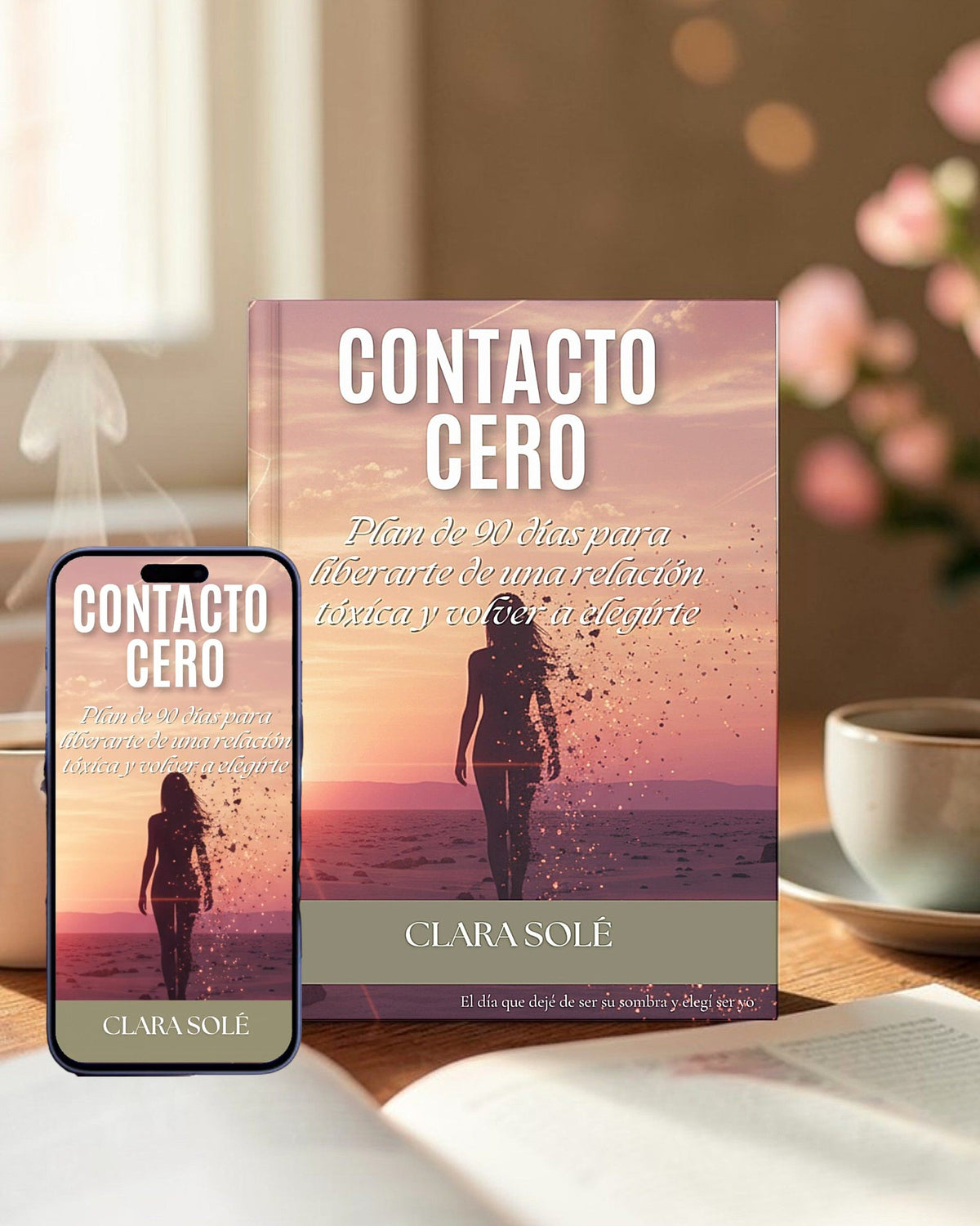 Libro Digital: Contacto Cero - Plan de 90 días para liberarte de una relación toxica y volver a elegirte